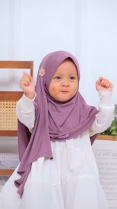 Talita Hijab Instan Anak Kerudung Anak Pashmina Instan Anak Instan Jilbab Anak Perempuan 2 - 4 Tahun