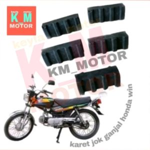 karet jok motor honda win karet ganjapan jok motor honda win 5 pcs seset