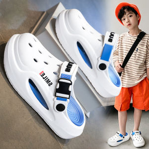 Boys Slip-Resistant Comfortable Clog Slippers