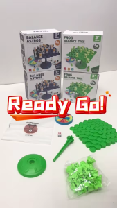 Balance Tree Board Game Frog Astronaut Interactive Strategy Toys for kids Party Game HEYBABE