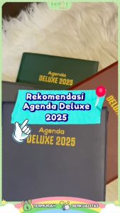 Buku Agenda Deluxe 2025 Aneka Warna Cover Leather