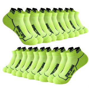 10 Pairs High Quality Summer Mens Ankle Socks Mesh Breathable Fashionable Short Socks For Man Sports Running Man Socks Gift