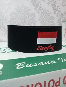 PECI  BENDERA MERAH PUTIH PALESTIN DAN PECI SONGKOK BENDERA INDONESIA