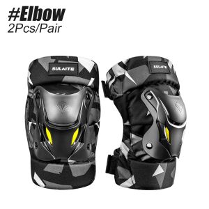 Fashion Motorcycle Kneepad Fluorescence Moto Elbow Knee Pads Motocross Racing Protective Gear Protector Guards Kit Accessories
