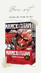 Truyện Tranh - Bộ Manga - Attack On Titan: Tập 1 - 3 (Bộ 3 Tập) - Tặng Kèm Card PVC + Card Shikishi