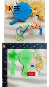20Pcs Party Gift Comb with Rubber Band Pad For Party Gift-Loot bag Filler