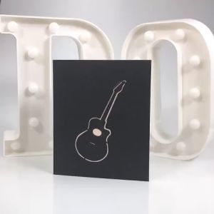 Guitar Pop Up Card: A Unique Birthday Gift