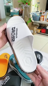 Sandal Slip-On Dewasa Laki-Laki Sandal Selop Sports Trendy Karet Elastis Sendal Karet