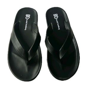 Sandal Jepit Pria Hitam Budak Bandung - Elegan Nyaman & Anti Licin - Cocok Untuk Harian