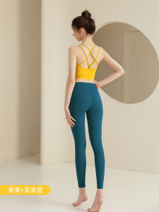 ชุดโยคะเซ็กซี่พร้อมแผ่นเสริมหน้าอก ชุดออกกำลังกายสำหรับผู้หญิง ชุดโยคะแบบสวมหัว ฤดูใบไม้ผลิและฤดูร้อน กระโปรงสั้น ชุดโยคะ