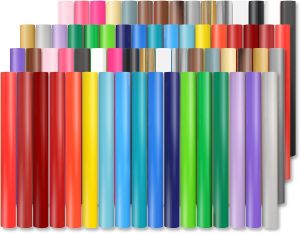 1 roll Permanent Vinyl for Cricut Maker 3/ Maker/ Explore 3 12*36in/ 12*60in Adhesivet Vinyl Adhesive Vier Car Decal