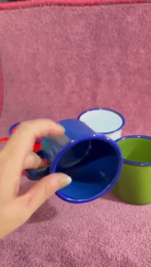 1 set Cangkir enamel 7 cm / Mug air KECIL / Cangkir kopi teh JADUL / Wadah minuman