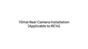 Camera Sau 70Mai RC14 - Dùng Cho 70mai X800 và 70mai M800 - Chính Hãng 70Mai Vietnam -Bảo Hành 1 Năm