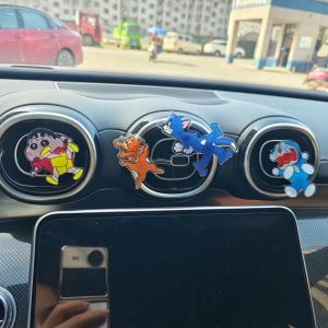 เครื่องประดับช่องลมในรถยนต์แบบหมุน - กระทำตามความต้องการไว้ตกแต่งการ์ตูนสร้างสรรค์อุปกรณ์