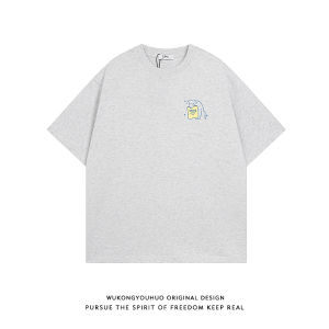 WUKONGYOUHUO | Printed Casual Loose Short Sleeve T-shirt