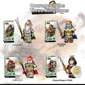 Ancient Famous Generals Building Blocks Figures