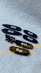MIRROR BLANKING COVER TUTUP SPION R&G MOTOR R15V2 /R15V3 / R15V4 / R25 NEW /R25 OLD set 2PCS free BAUT & STIKER
