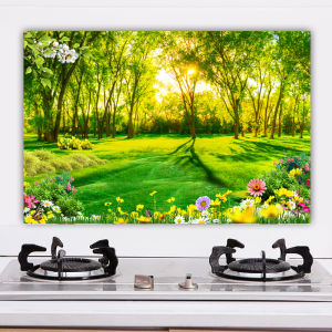 Wall Stickers Kitchen Waterproof Thickened Self Adhesive Oil Resistant Heat Resistant Tile Sticker Decorative PVC Wall Decals