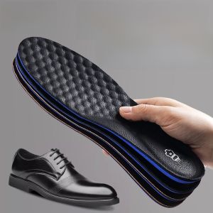 XIANZHAO | Thickened Cowhide Shoe Inserts Mens Casual Shoes Absorb Sweat Anti-Odor Breathable Stand Long Time Comfortable Summer Pain Relief