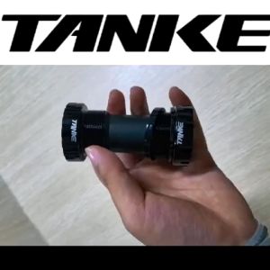 TANKE BB Bike Bottom Bracket Aluminum Alloy 68/73mm MTB Sealed Bearing Thread Type Bottom Bracket 68/73mm MTB Bike Crank Axis MTB/Road Bike central movemnt Axis