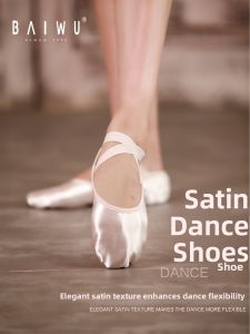 Ballet Dance Shoes Satin Soft Bottom Practice Shoes Childrens Ballet Shoes Adult Cat Claw Shoes Two Bottoms Pure E-commerce