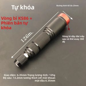 Tay Cầm Bằng Hợp Kim Nhôm Đầu Vặn Vít Lục Giác 1/4 Inch Tháo Lắp Nhanh Dùng Cho Dụng Cụ Điện DIY