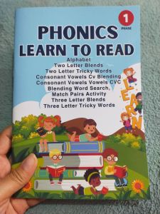 Phonics Learn To Read Book 1 - 3 for kids Reading Materials