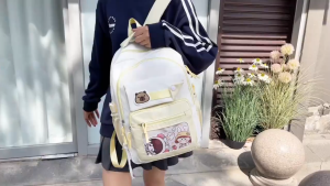 Grosir import jakarta 3127 Aff Free Gantungan Tas Ransel Wanita Import Tas Back Pack Wanita Tas Punggung  29*19*43 Cm