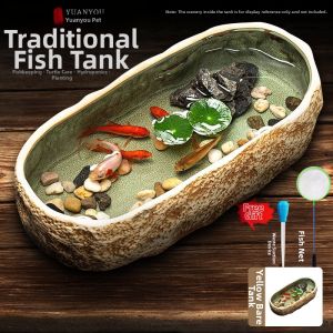 DABINGYANG | Eco-friendly Landscape Decoration Ceramic Water Cultivation Tank