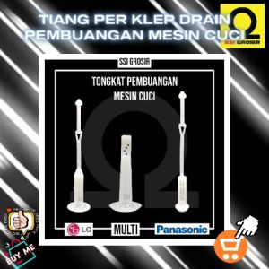 TIANG BELOW / TIANG PER KLEP DRAIN MESIN CUCI PANASONIC