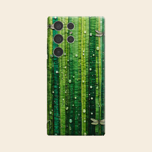 green dragonfly dewdrop Luxury Fashion Full Lens Protective Case for Samsung Galaxy S26 S25 S24 A56 A36 Plus Ultra