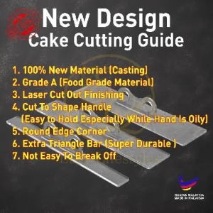 Cake Cutting Guide 8 Inch