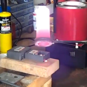 3KG Gold Melting Furnace1600W 2000F Digital Electric Melting Furnace With Graphite Crucible For Melt Scrap Silver Gold Copper Aluminum 110V /220V Refining Casting Furnace