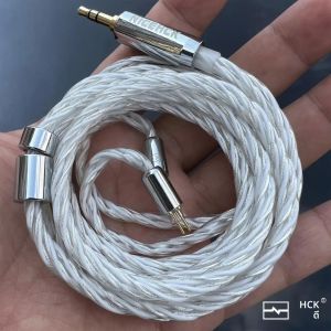 NICEHCK DeepSnow หูฟังอัพเกรด IEM สายเงิน OCC ทองแดง HiFi ลวด 2Pin/QDC สําหรับ Nova WAN ER CHU EDX ZSN PRO
