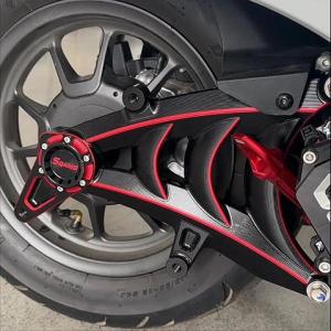 SEMSPEED Motorcycle Rear Swing Arm Wheel Mount Swingarm Bracket For Honda Giorno+125 2021-2026