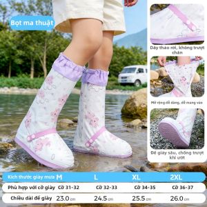Bao Giày Trẻ Em Chống Thấm Nước Chống Trượt Bền Dày
