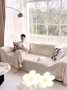 Minimalist Soft Sofa Pad High End Anti Slip Full Cover Year Round All In One Sofa Blanket Fits Small To Large Sofas Easy To Maintain Durable Sofa Pad