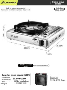 BSWOLF | Windproof Camping Stove