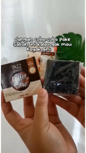 Sabun Kopi Sr12 Herbal Pembersih Wajah Untuk Flek Hitam Bekas Jerawat dan Komedo Asli Original Bpom