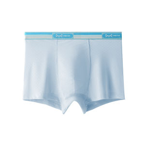Miiow | Ice Silk Teenage Underwear For Middle And High School Boys Elastic Waist Shorts Breathable Quick Dry Antibacterial Comfortable