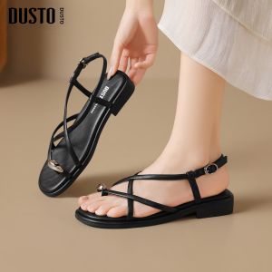 DUSTO | Comfortable Toe Post Strap Sandals Summer Style