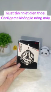 T9 quạt tản nhiệt điện thoại có led RGB làm mát nhanh không ồn tăng hiệu suất cho các game thủ. Bảo hành 6 tháng
