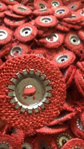 Remax Red Rope Buffing Wheel For Stainless Steel Metal Coarse Grinding Angle Grinder Polishing Tool 100MM