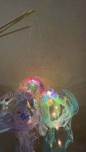 Lampion LED Ubur-ubur / Jelly Fish LED / Lentera Lampu Gantung / Lampu LED UBUR - UBUR