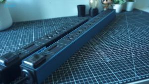Glink PDU10B-BLUE (GPDU-10B) กันไฟกระชาก+ตัดไฟอัตโนมัติ 6 ช่อง สายยาว 2 เมตร (สีฟ้า) By Vnix Group