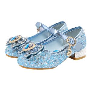 GESHIFAN | Princess Elsa Girls High Heels