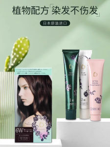 Shiseido Co Ltd Benefique Palace Concubine Hair Dye Mild Plant Covering Gray Hair Hair Color Cream Black Tea Brown
