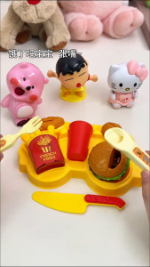Đồ Chơi Thức Ăn Hamburger – Nấu Ăn Mì Ramen Khoai Tây Chiên Cho Bé Gái Chơi Đóng Vai Mới Nhất 2026