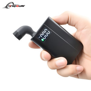 120PSI Portable Electric Air Pump with Auto Stop Bicycle Inflator with Presta and Schrader Valve for E-Bikes & Various Bicycles