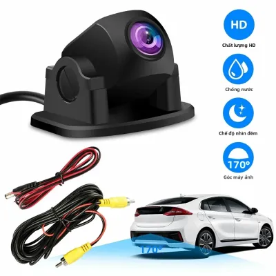 Camera Lùi Ô Tô Bileeko Chống Nước HD Camera Quan Sát Phía Trước Và Phía Sau Hỗ Trợ Đỗ Xe Tầm Nhìn Ban Đêm